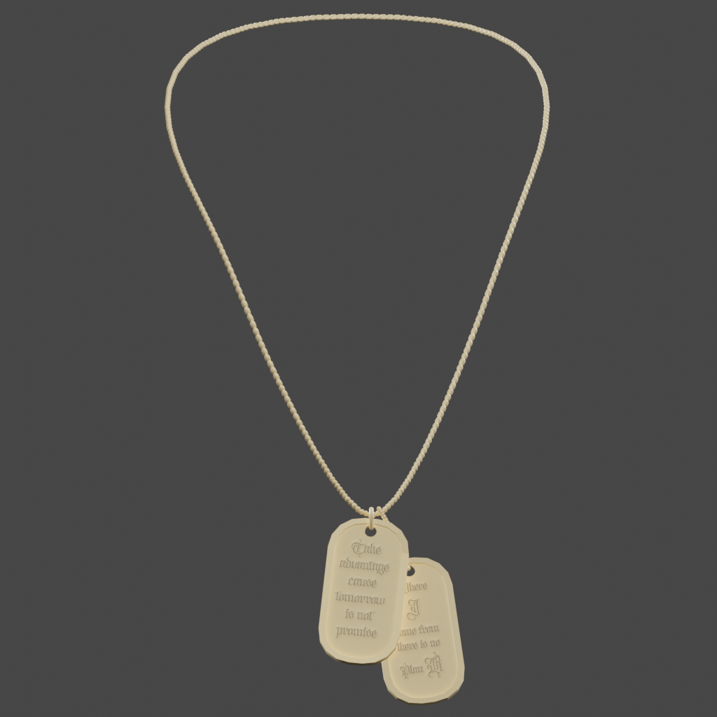 JC Dog Tag Chain – GTA JC