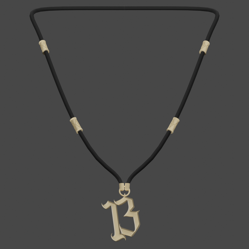 13 Leather chain